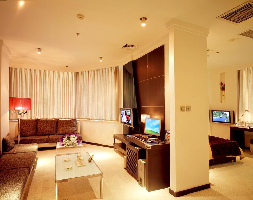 Dalian San Jiang Business Hotel חדר תמונה