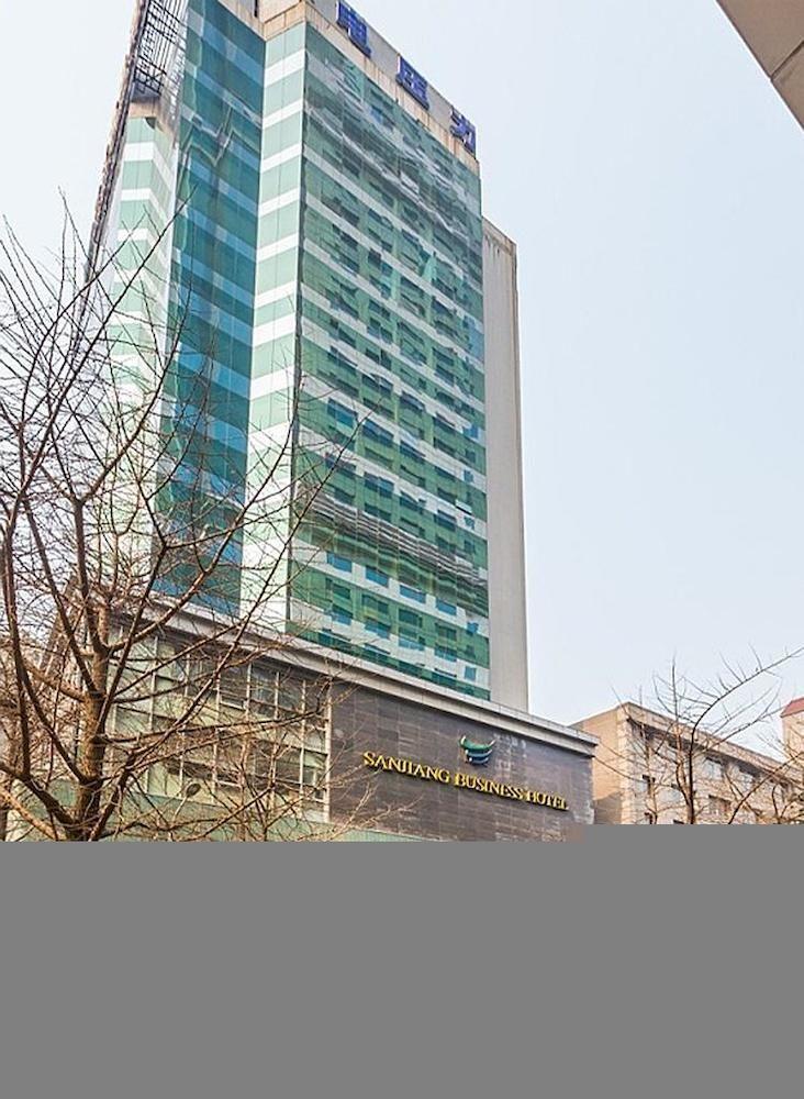 Dalian San Jiang Business Hotel מראה חיצוני תמונה